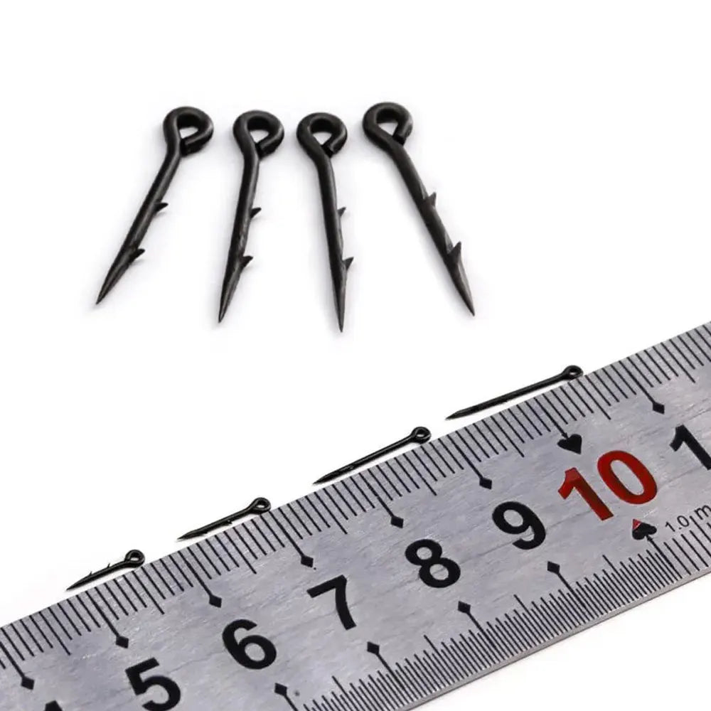 20x Metal Bait Spike Carp Fishing Hook