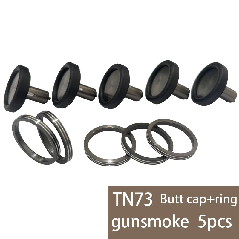 TN73 5PCS Butt Cap Fishing Rod