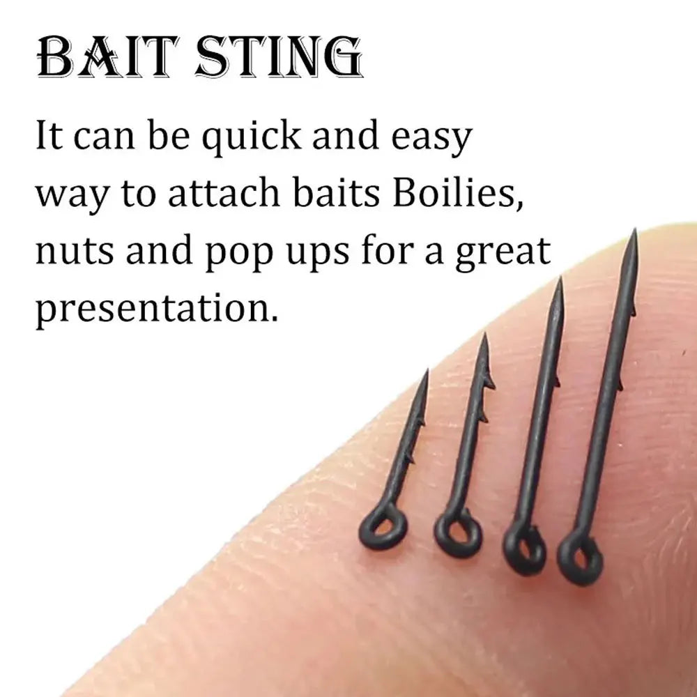 20x Metal Bait Spike Carp Fishing Hook