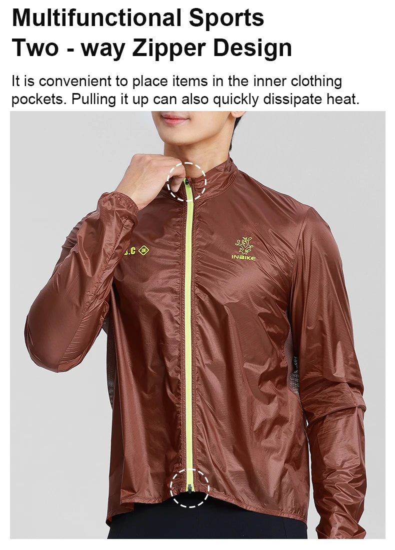 INBIKE Men's Windbreaker