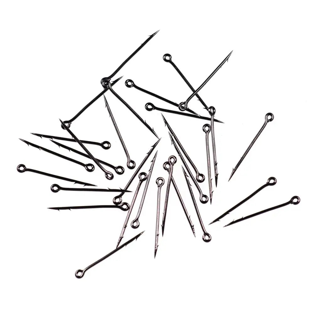 Wifreo 100PCS Metal Bait Spike Carp Fishing Hook