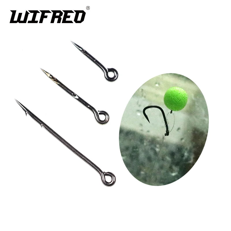 Wifreo 100PCS Metal Bait Spike Carp Fishing Hook