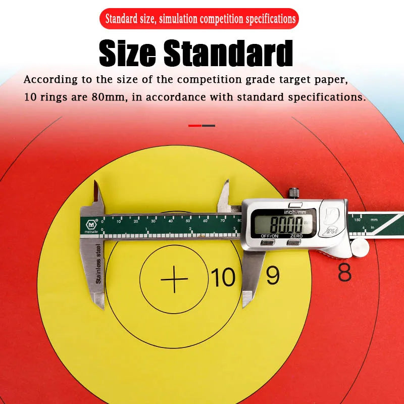80 Half Ring Target Paper