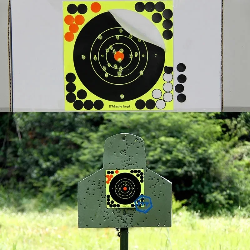 10 Pcs/Lot Shooting Target Stickers 8x8 inch