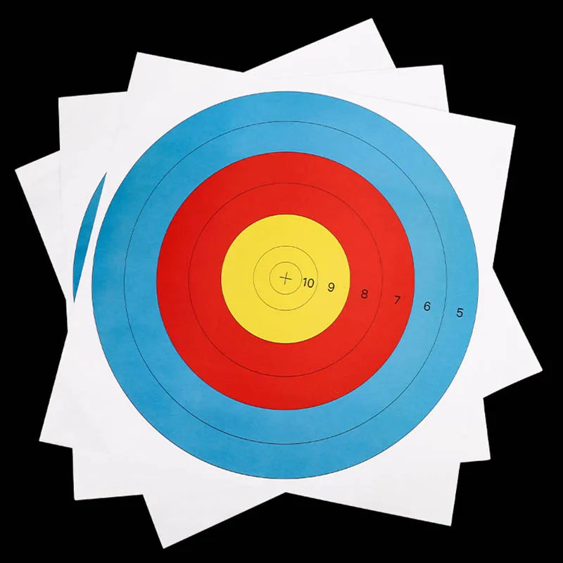 80 Half Ring Target Paper