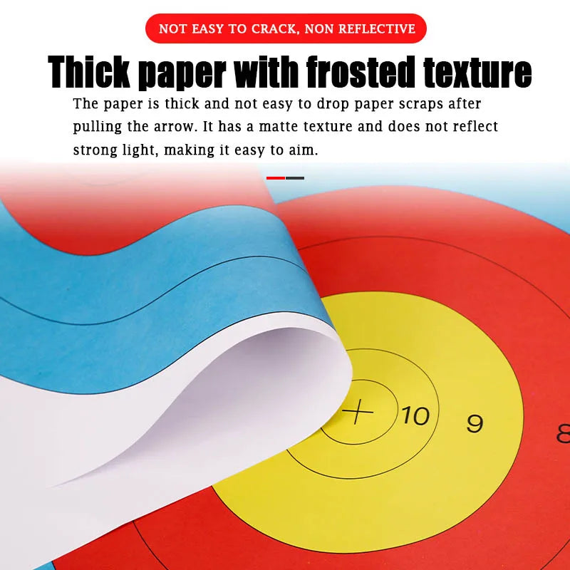 80 Half Ring Target Paper